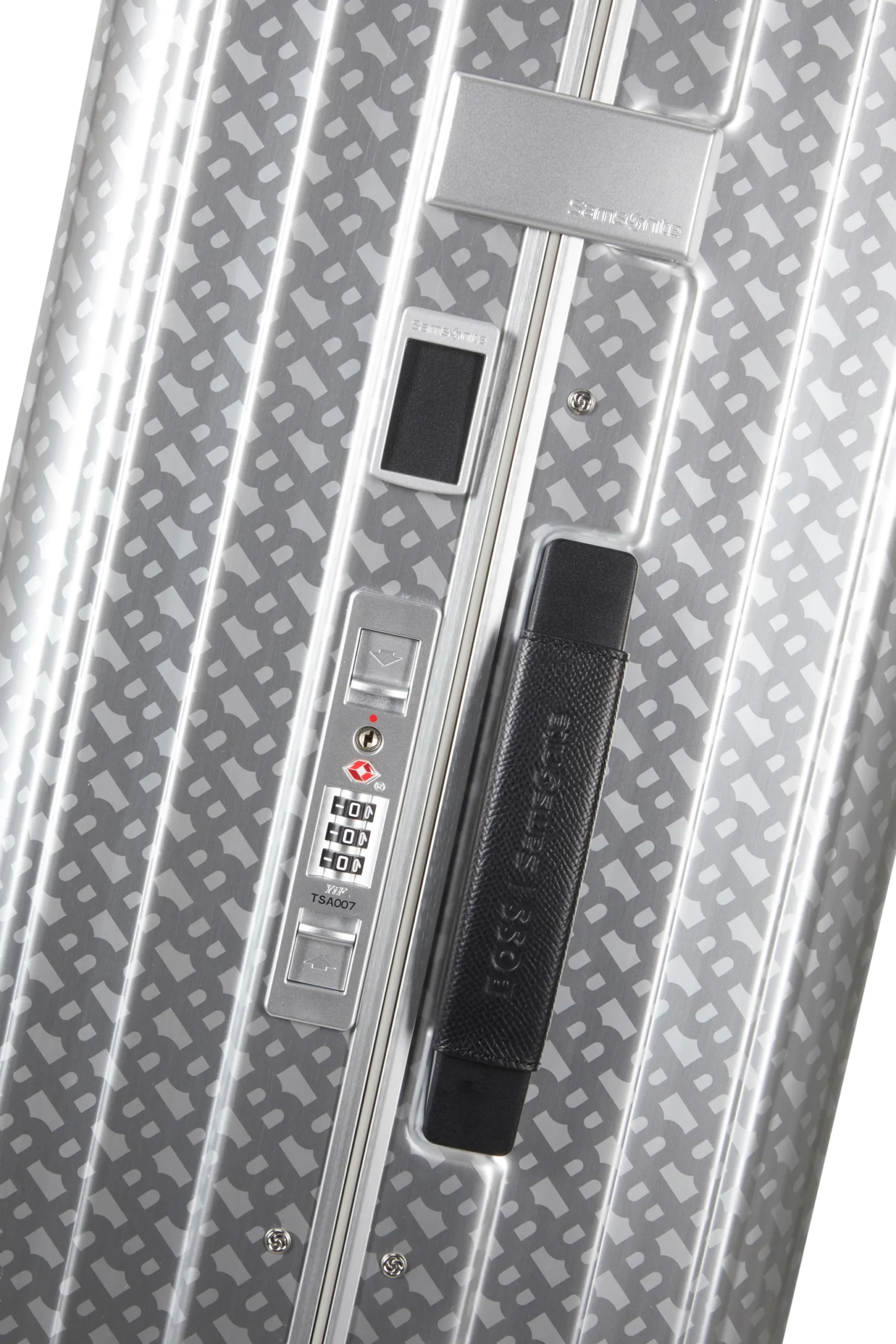 Potovalni kovček BOSS | Samsonite - 69 cm, Aluminium Monogram