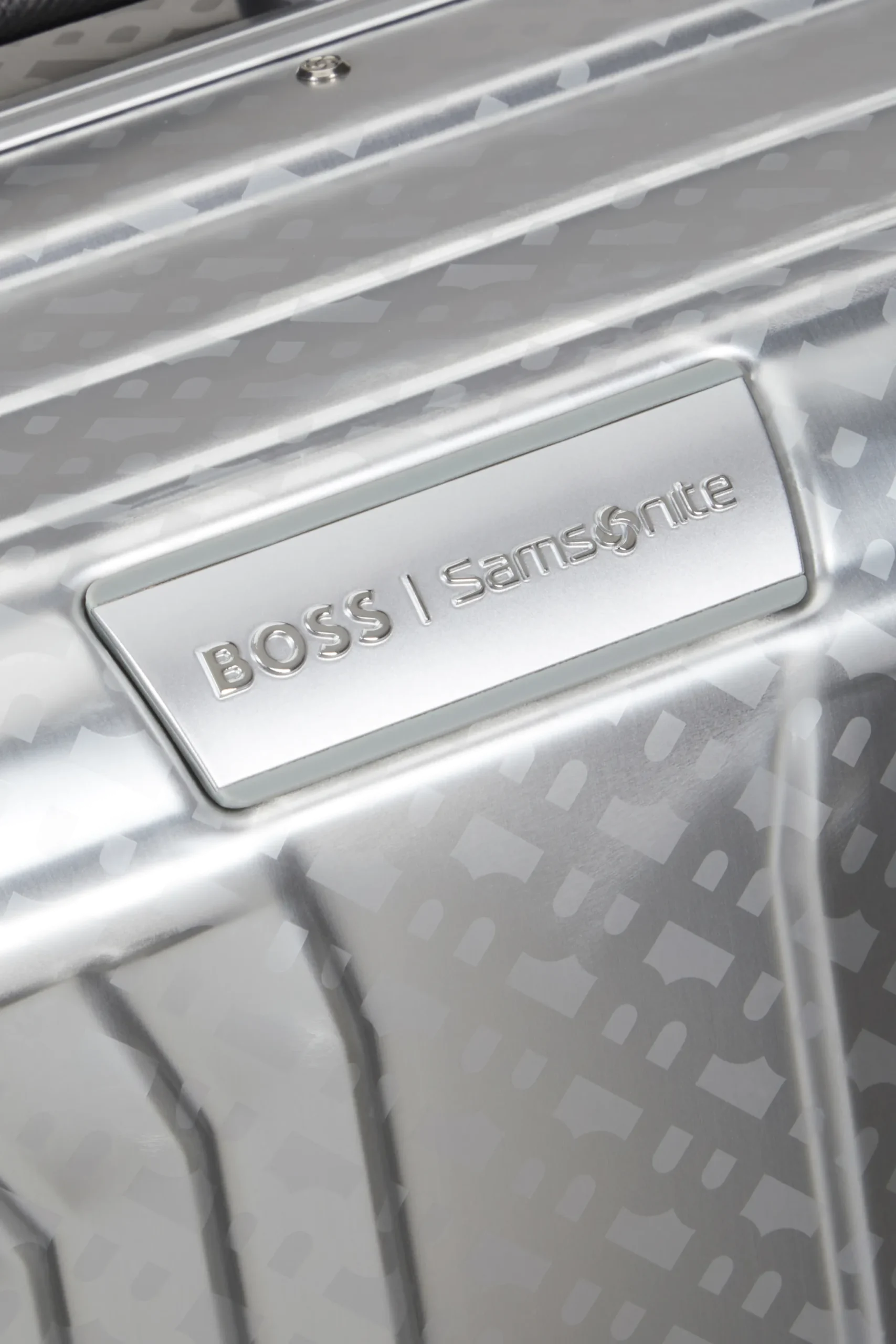 Potovalni kovček BOSS | Samsonite - 69 cm, Aluminium Monogram