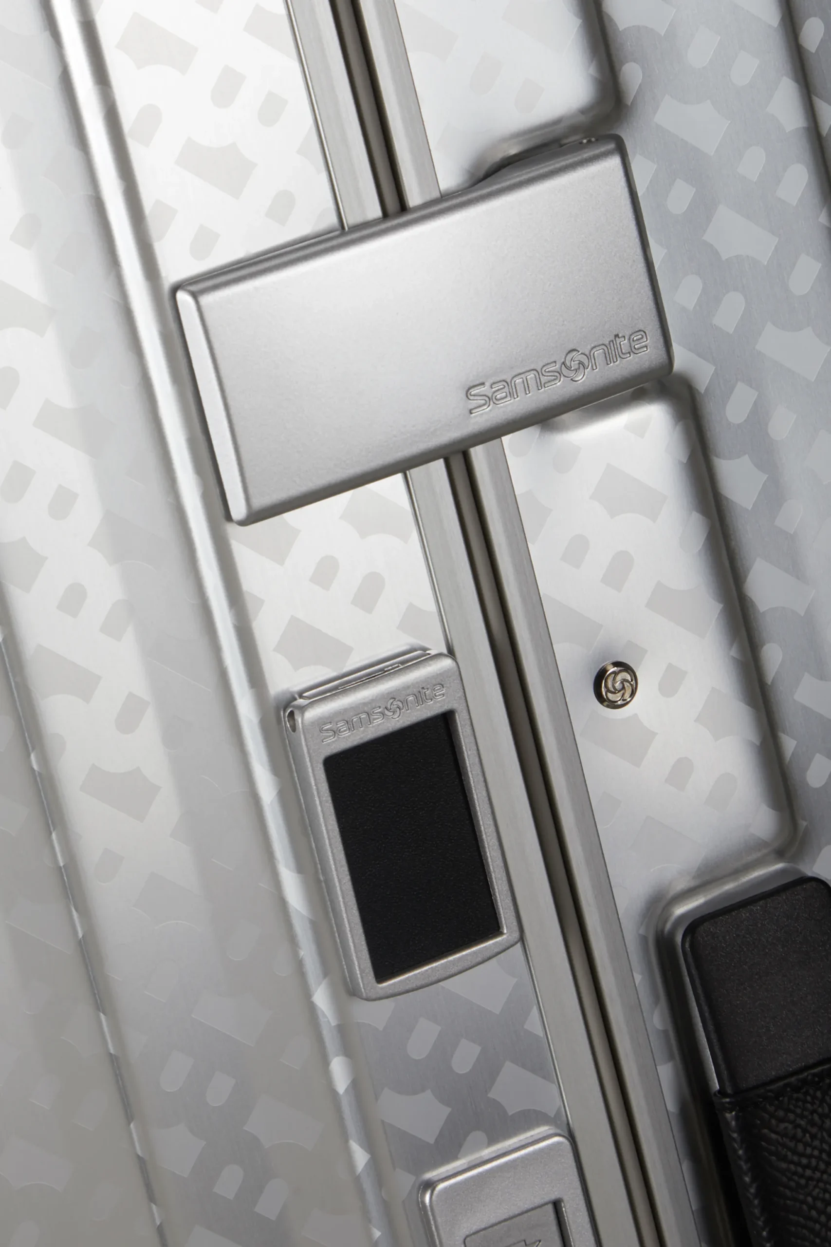 Potovalni kovček BOSS | Samsonite - 69 cm, Aluminium Monogram